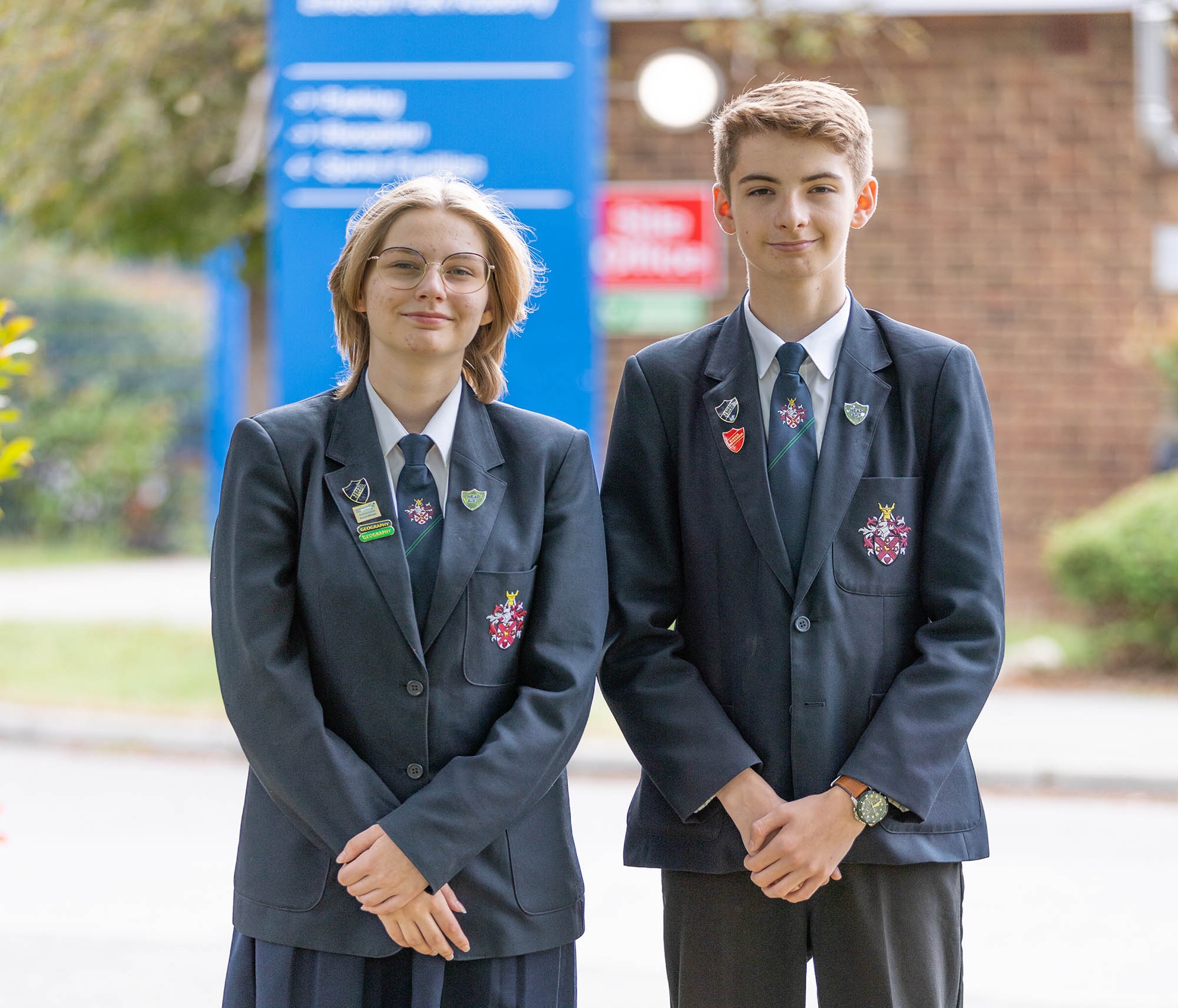 Head Boy and Girl Welcome